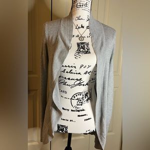 a. new. day. Cozy, Light Heather Gray Open Cardigan - NWOT